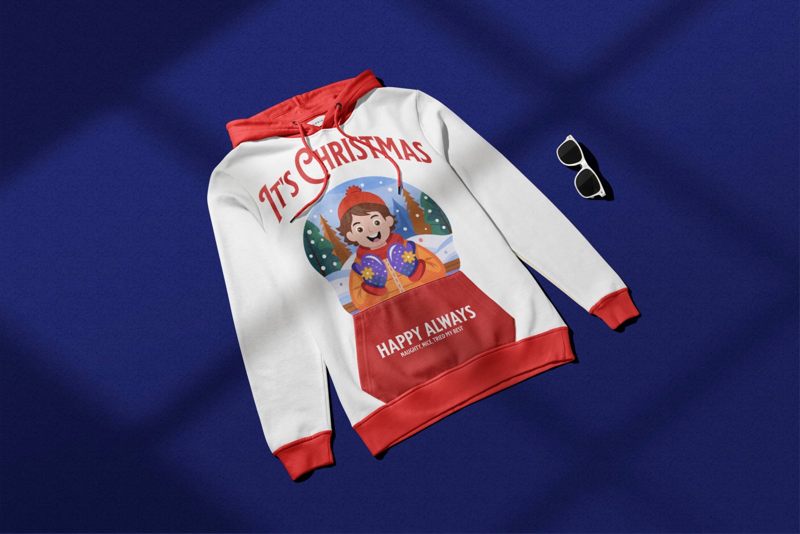 Cute Winter Scene Illustration Art Set