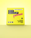 Paper Box Mockup