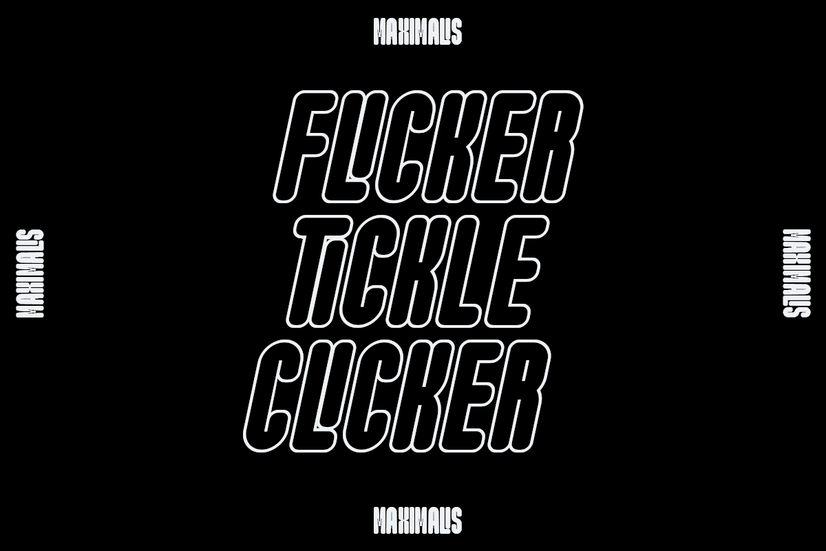 Maximalis Font