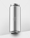 Aluminium Drink Can Mockup