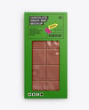Milk Chocolate Bar Mockup