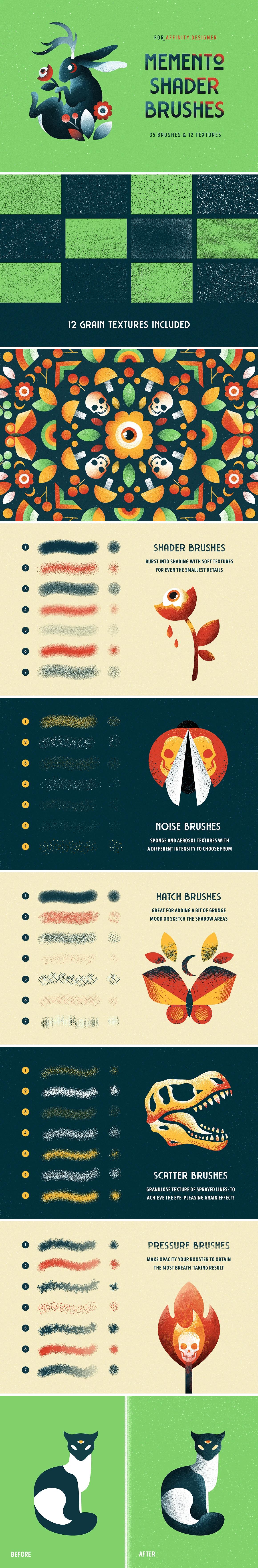 12-in-1 Affinity Brushes Bundle