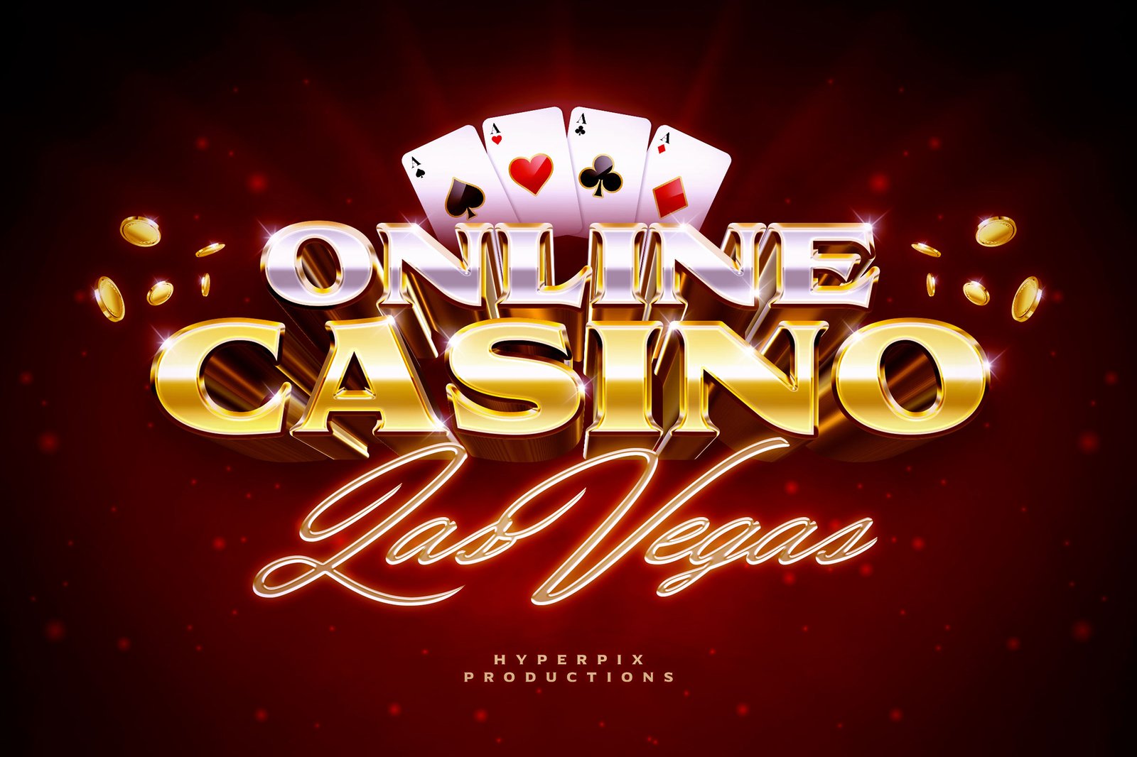 Casino Game Text Effects (12 PSDs)