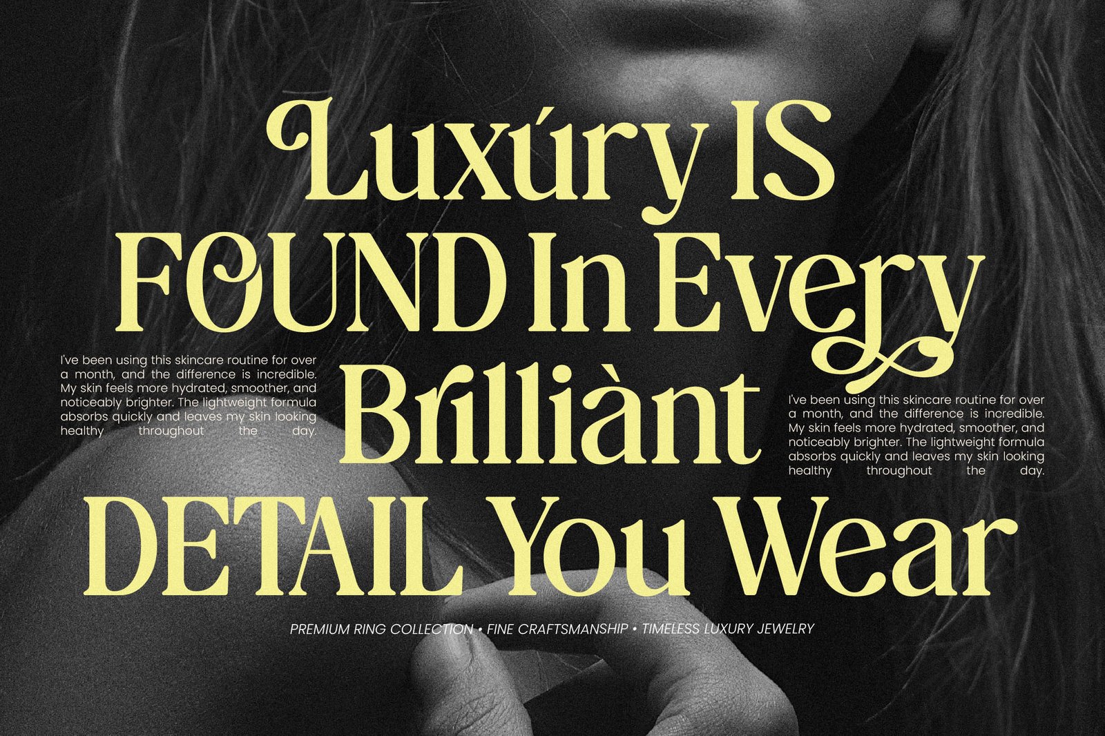 The Daily Midtones Decorative Serif