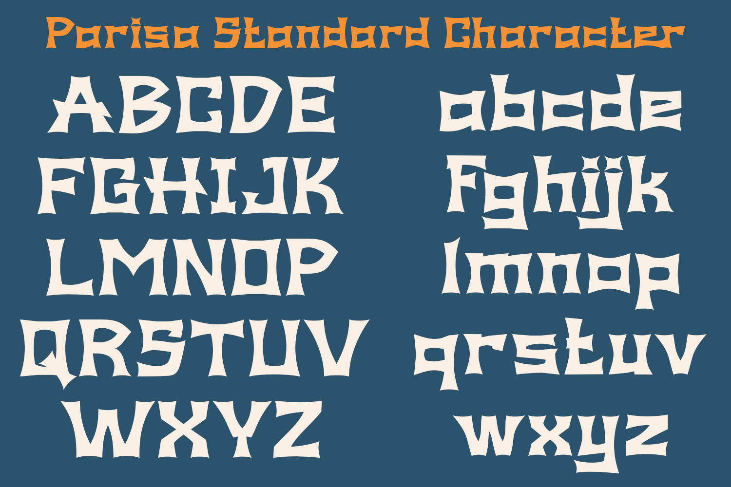 Parisa Vintage Display Font