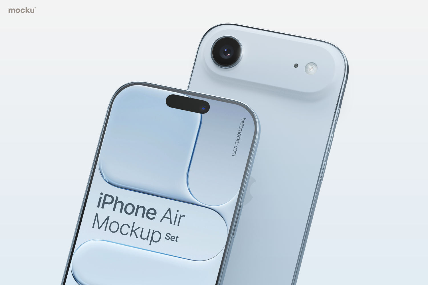 iPhone Air Mockup Set