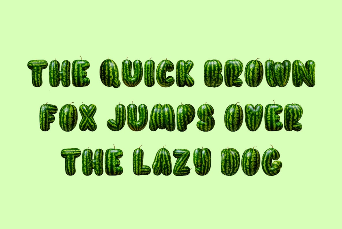Watermelon Font