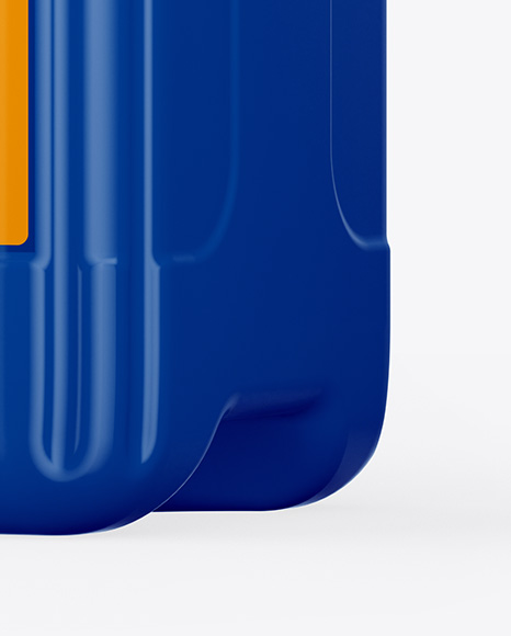 Plastic 5L Jerrycan Mockup