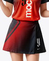 Woman Wearing Table Tennis Uniform Mockup