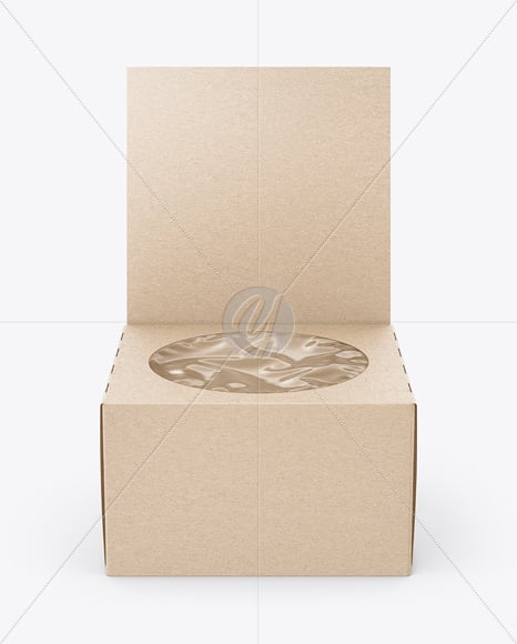 Kraft Paper Box Mockup