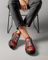 Pair of Sneakers on Woman's Legs Mockup