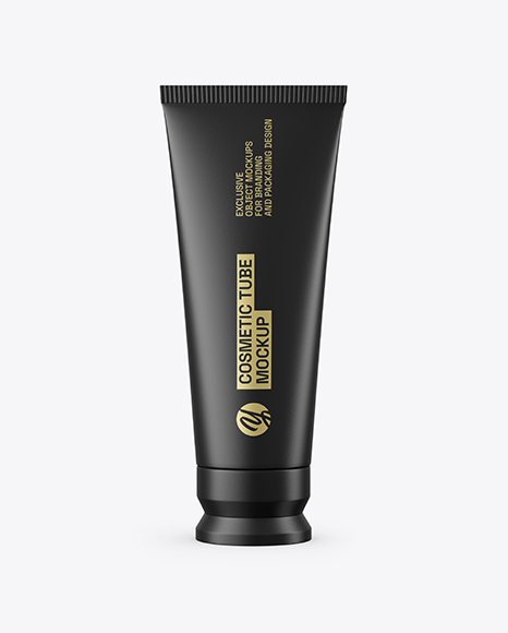 Matte Cosmetic Tube Mockup