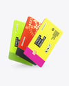 Three Credit Cards Mockup