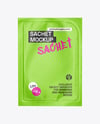 Matte Sachet Mockup
