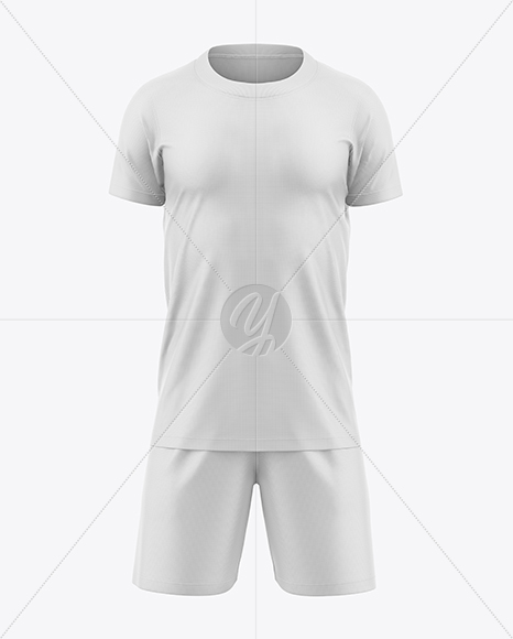 Kids Sports Kit Mockup - Front View