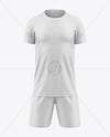 Kids Sports Kit Mockup - Front View