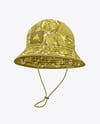 Ripstop Bucket Hat Mockup - Half Side View