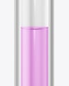 Metallic Hairoil Applicator Tube Mockup