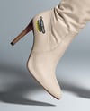Pair of High-Knee Boots on Women's Legs Mockup