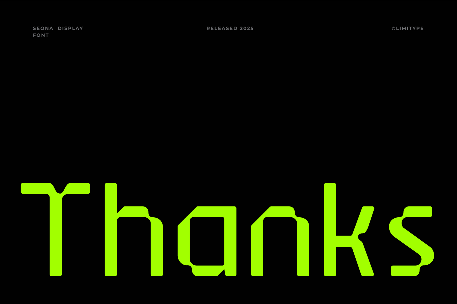 Seona - Futuristic Font