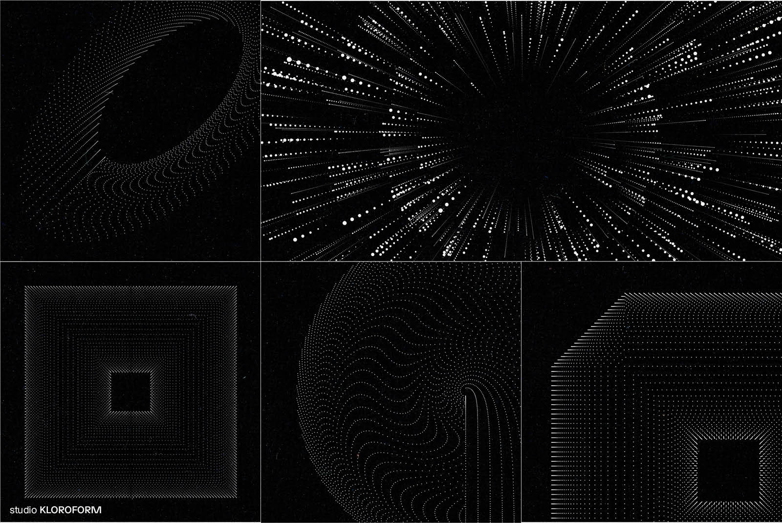 SPACE 6 - 55 dotted objects