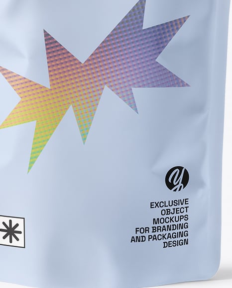 Paper Stand-up Pouch Mockup