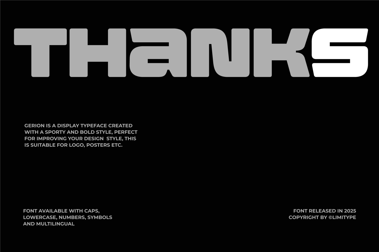 Gerion - Display Font