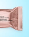 Matte Metallic Snack Package Mockup