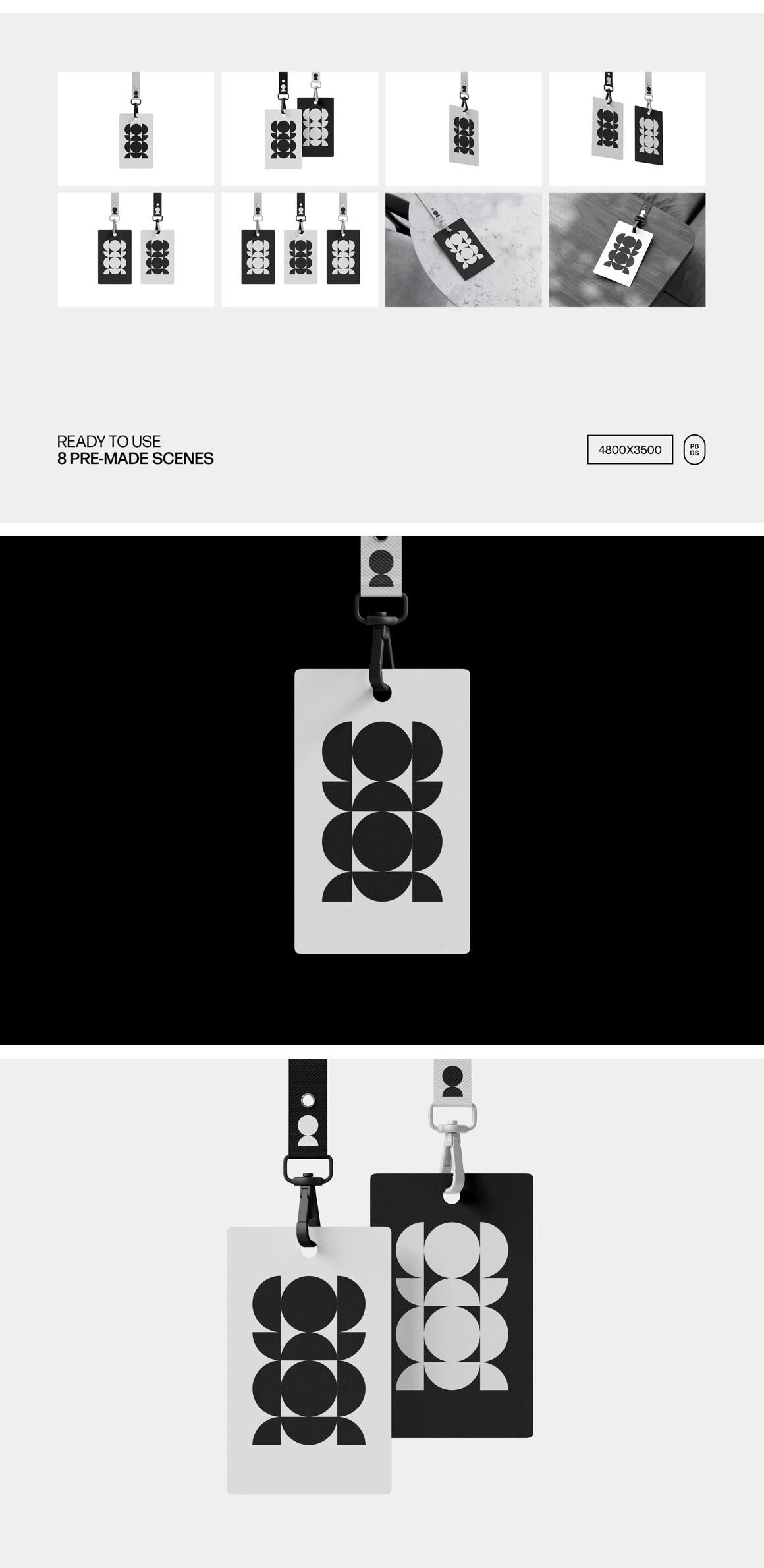 ID Card Mockups