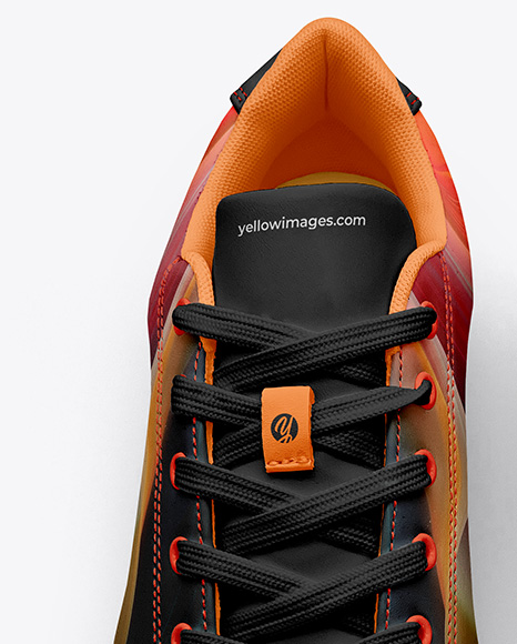 Two Low-Top Sneakers Mockup