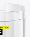 Clear Plastic Tube Mockup