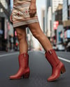 Cowboy Boots on Women's Legs Mockup