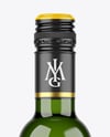 250ml Color Glass Wine Bottle Mockup