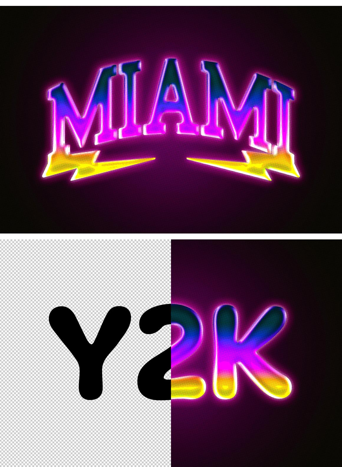 Y2K Text &amp; Graphics Effect