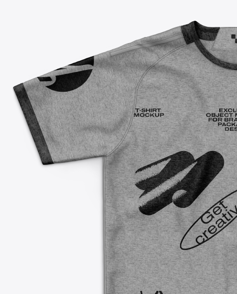 Heather T-Shirt Mockup