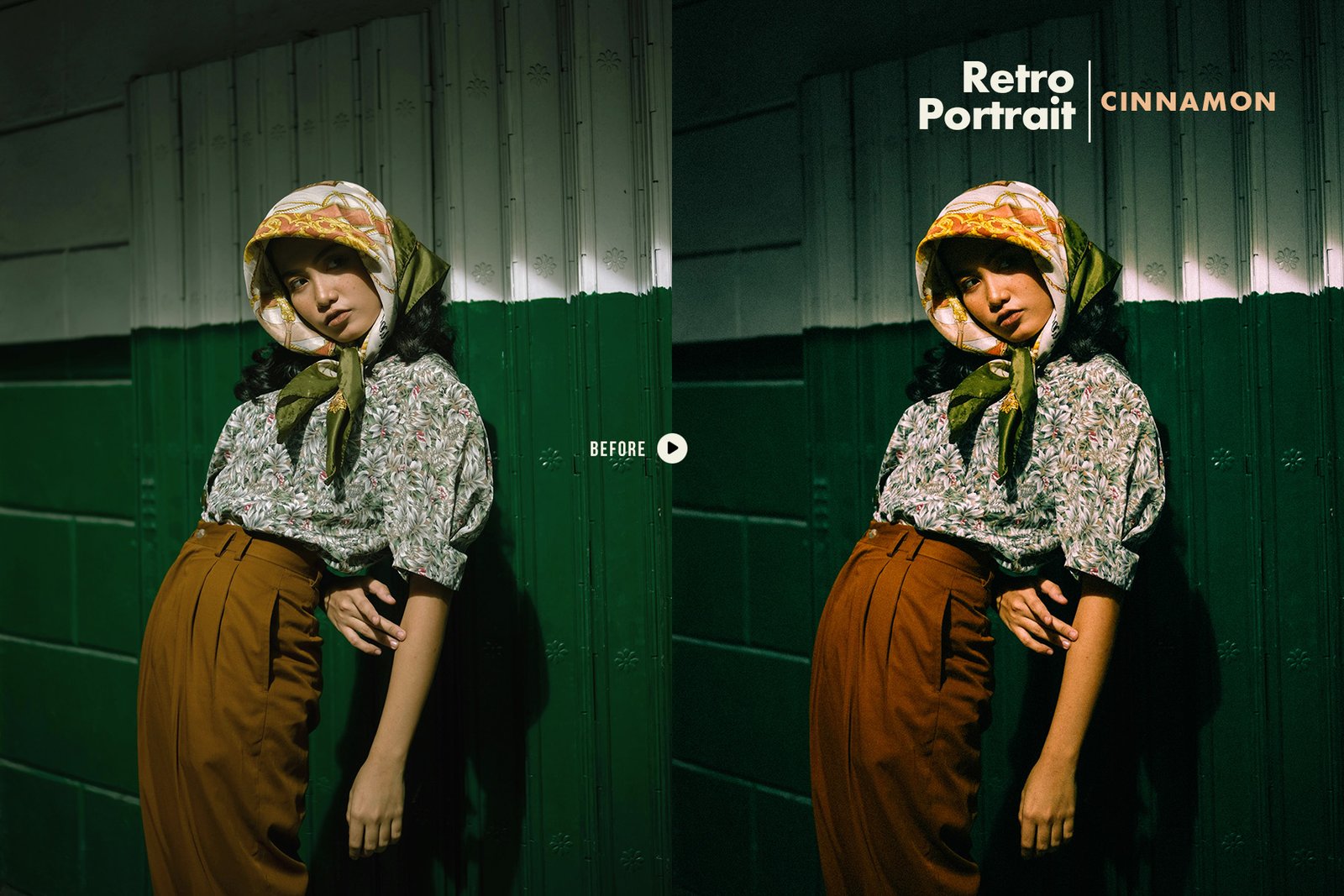 Retro Portrait Lightroom Presets