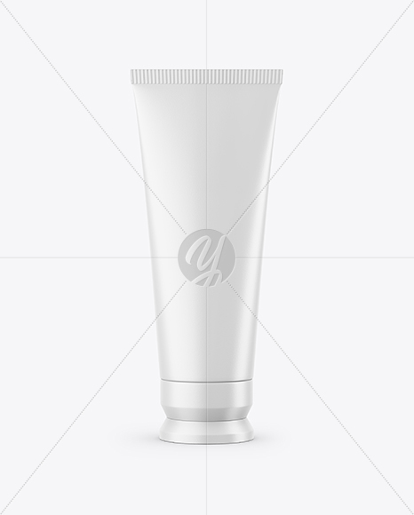 Matte Cosmetic Tube Mockup