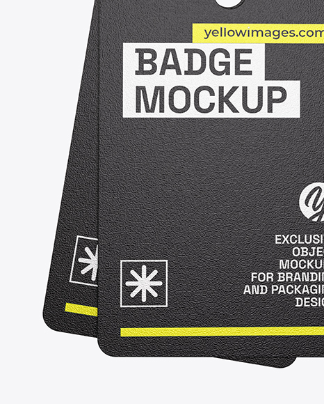 Two ID Cards Mockup