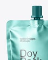 Metallic Doy Pack Mockup
