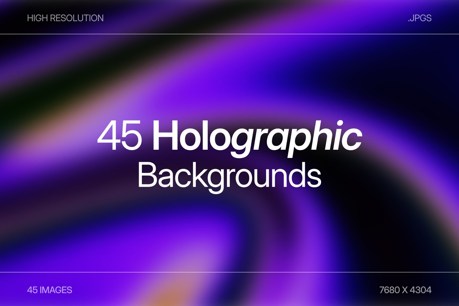 Holographic Background Set