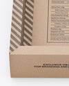 Kraft Paper Box in Sleeve Mockup