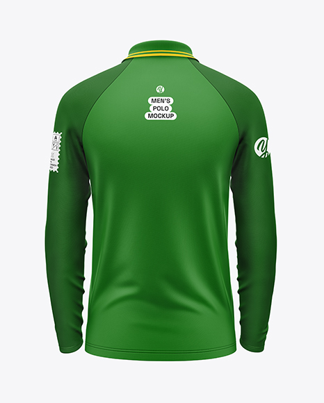 Men's Long Sleeve Raglan Polo Mockup - Canvas+Bag+Mockup+In+Apparel+Mockups+On+Yellow+Images+Object+Mockups