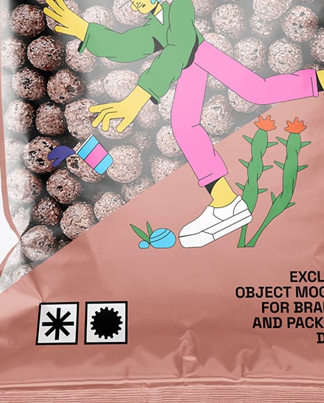 Chocolate Balls Pack Mockup