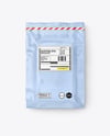 Glossy Shipping Bag Mockup