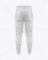 Heather Men’s Pants Mockup - Back View