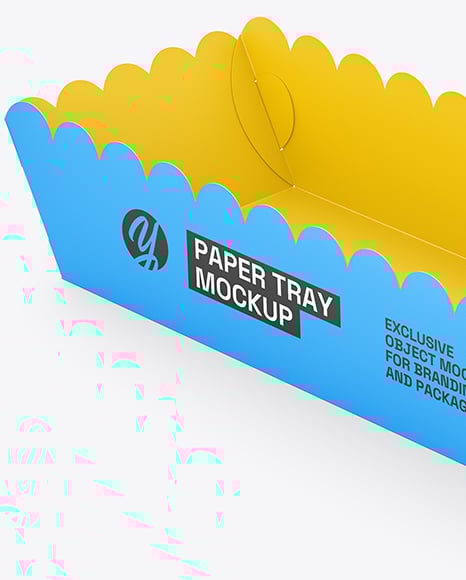 Paper Tray Mockup