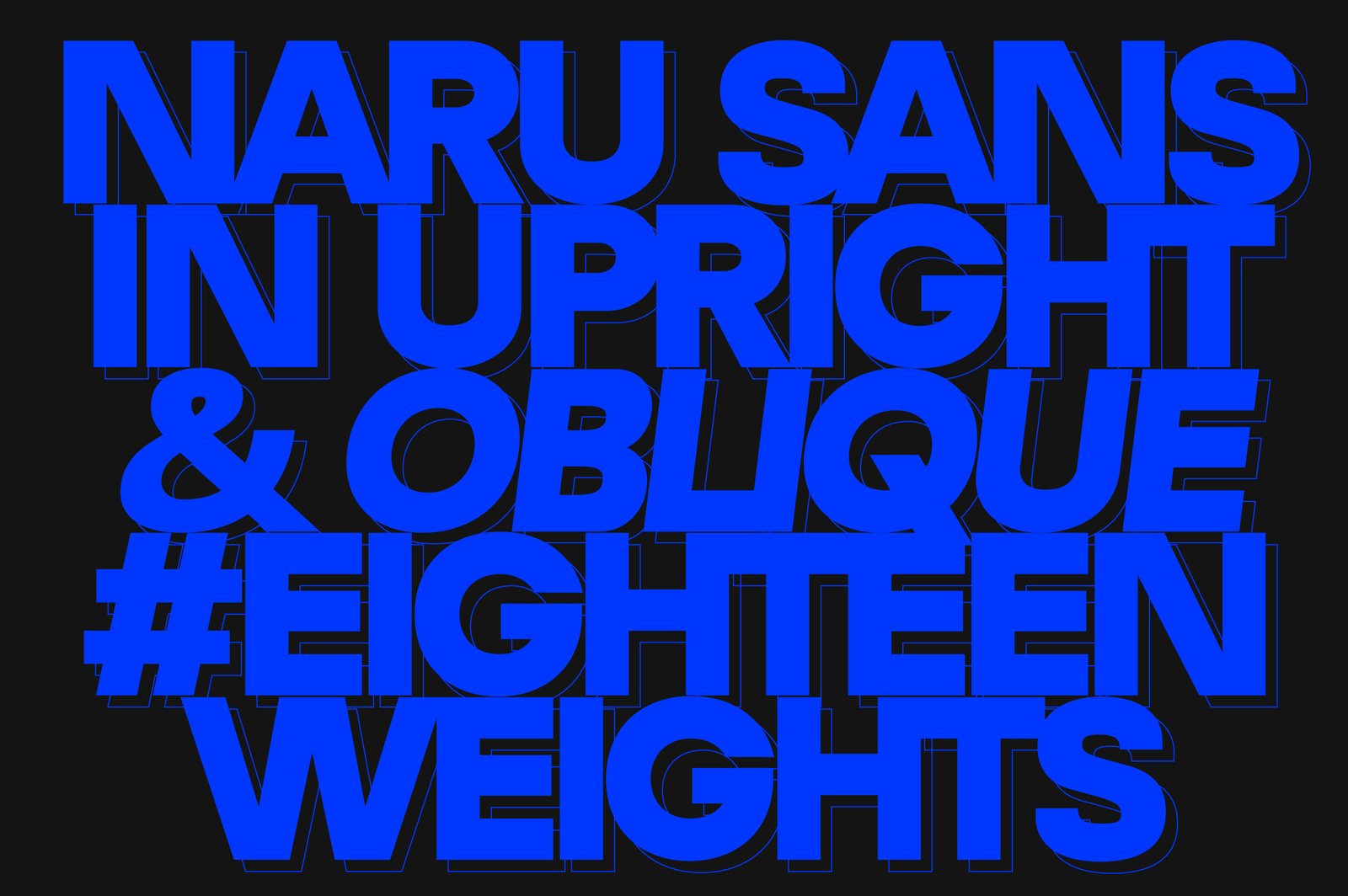 Naru Sans Font