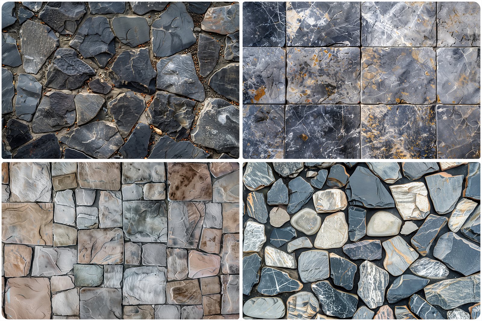 30 Stone Floor Texture Backgrounds