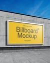 Billboard on the City Street Mockup