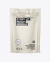 Matte Stand Up Pouch Mockup
